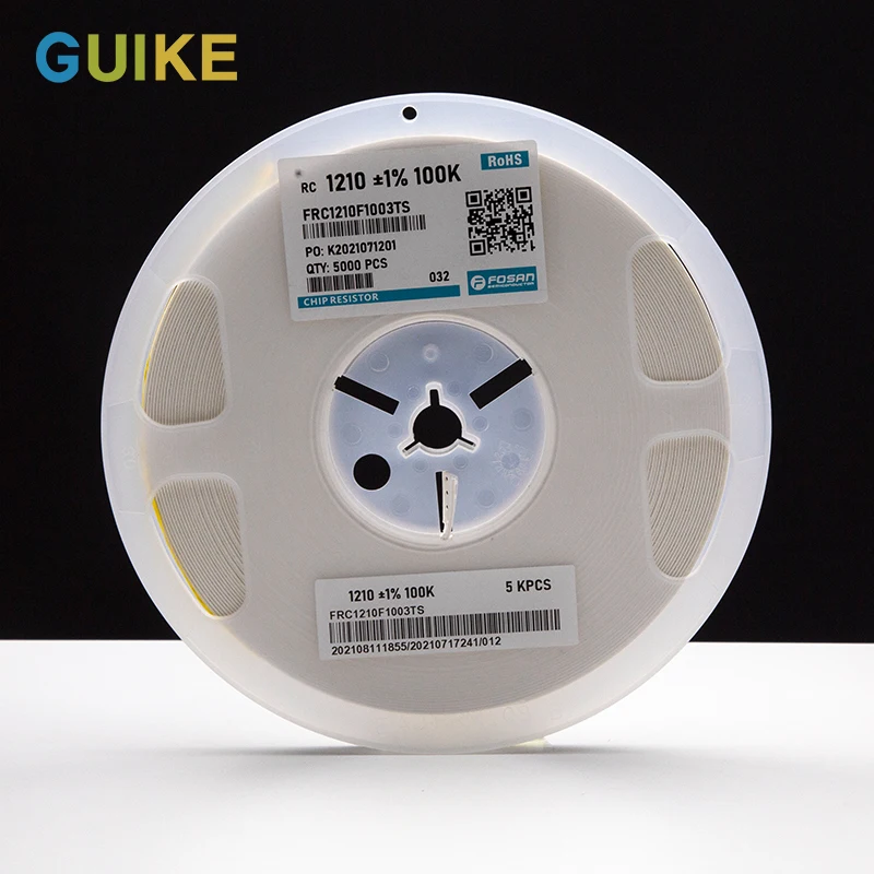 1210 +-1% 100K Metal Oxide Film Smd  220 Ohm All Size Resistance Smd Resistors Camera Module Throught Hole Chip Resistor