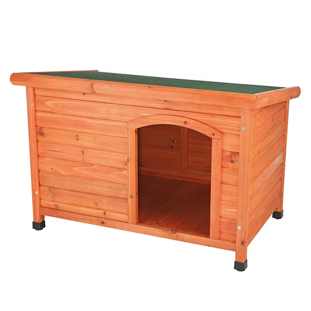 High Quality Weatherproof  Outdoor Dog House Log Cabin