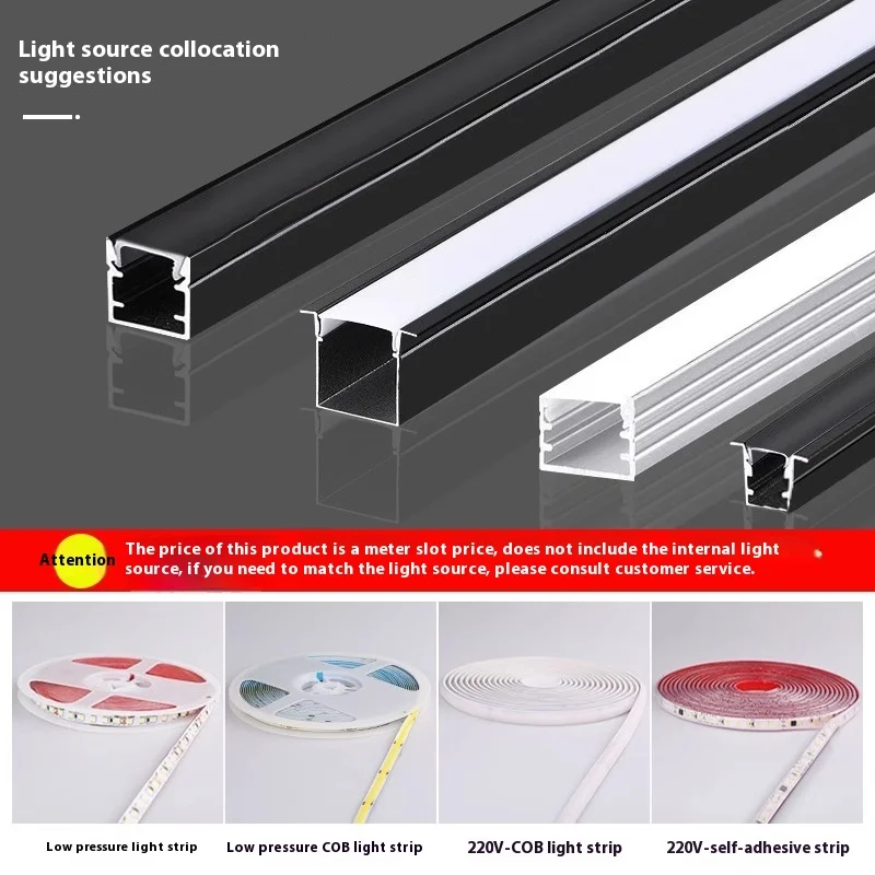 led aluminum profile channel high quality for strip light drywall aluminum led profile