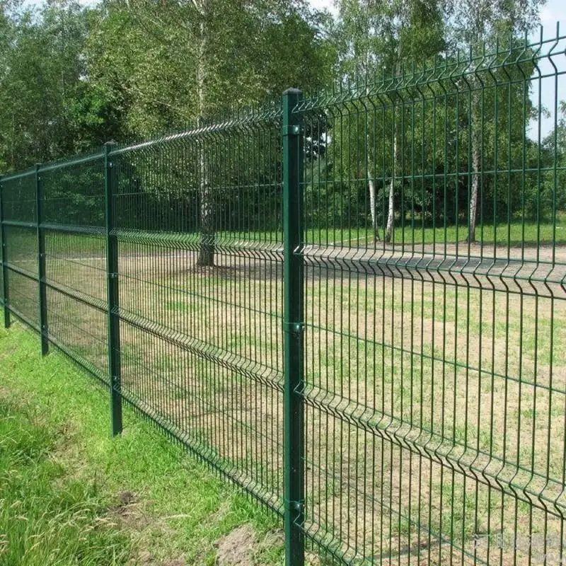 Decorative Galvanized Pvc Coated 3d Curved Wire Mesh Fence Panels Garden Fence Aluminum 3d Mesh