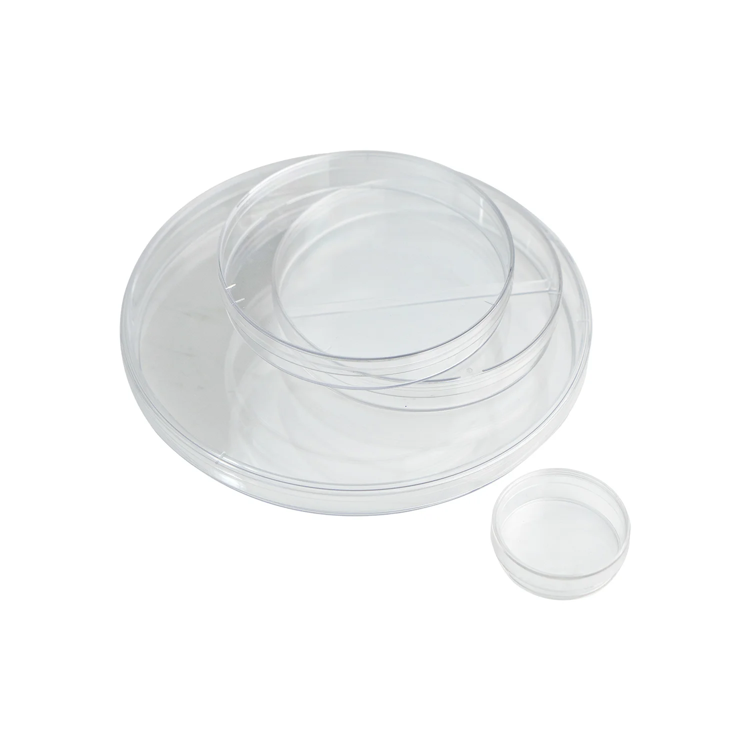 Disposable 90x15 Petri Dish Two Sections