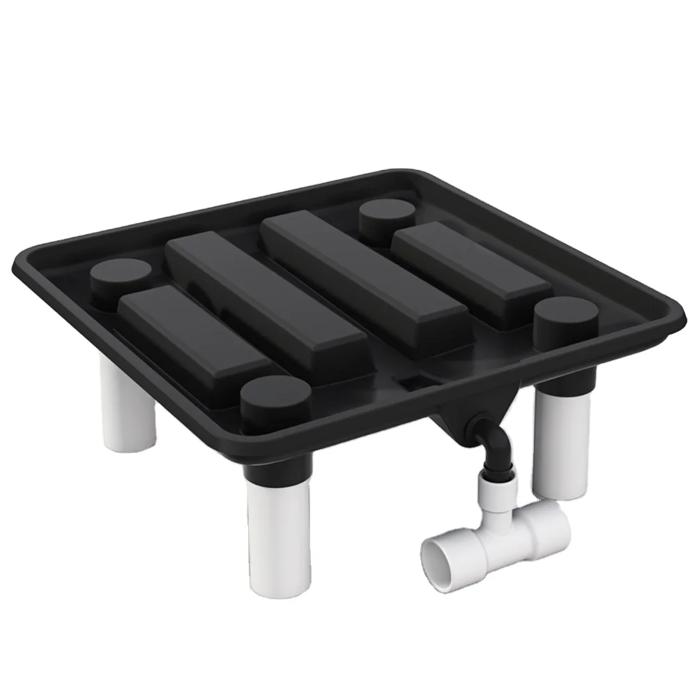 New Arrival Factory Price Hydroponic Drain Water Tray 22 Inch Indoor Garden Runoff Drain Trays 15.5 Inch