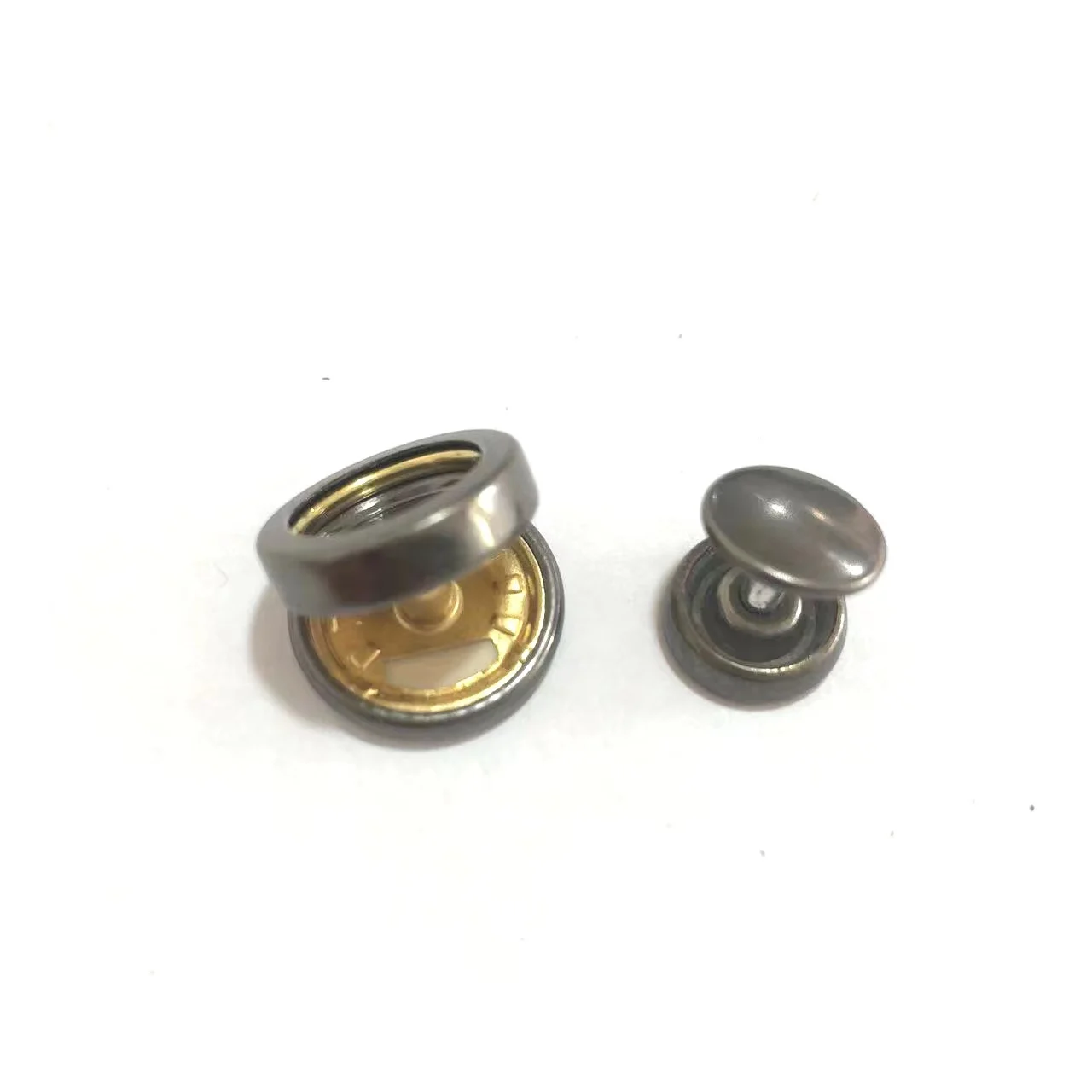 501 503 Metal Double-sided Press Snap Button Stud For Garments Jacket Brass Buttons