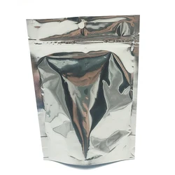 Recycled Stand Up Zipper Pouch Aluminum Foil Bag Plastic Snake Food Tea Packaging Bag