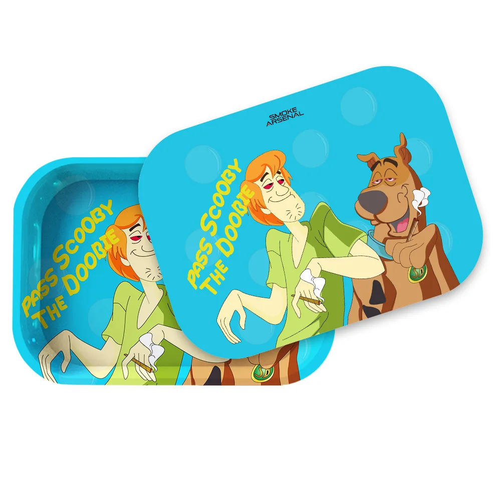 custom rolling tray with magnetic lid