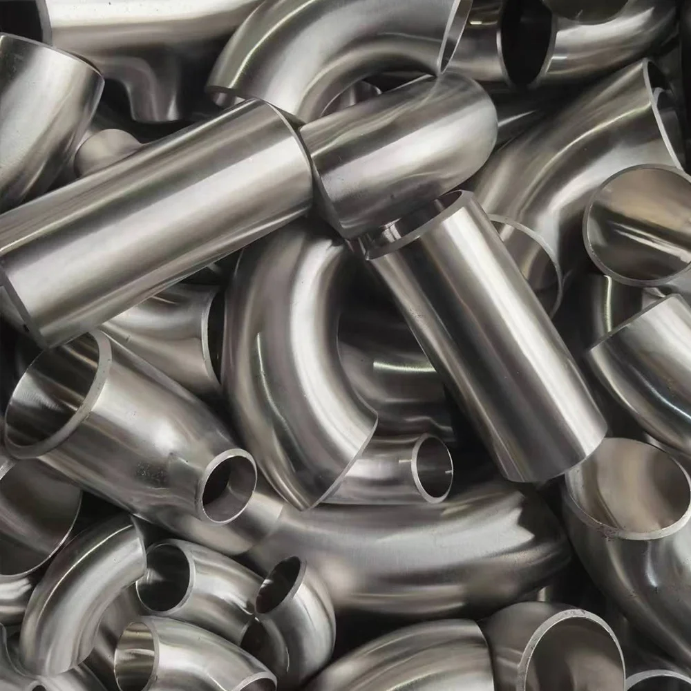 Stainless Steel Quick Connection Elbow S-shaped Bend Polished 304/316L Welding Elbow Joint