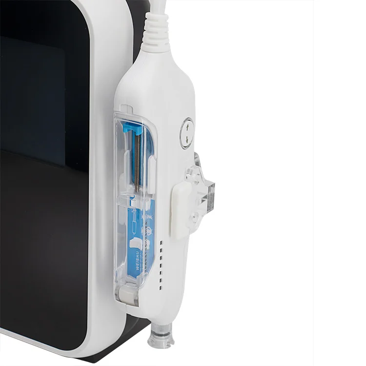 New upgrade 2 in 1 meso gun with ems clip Facial beauty device for skin whitening anti wrinkle