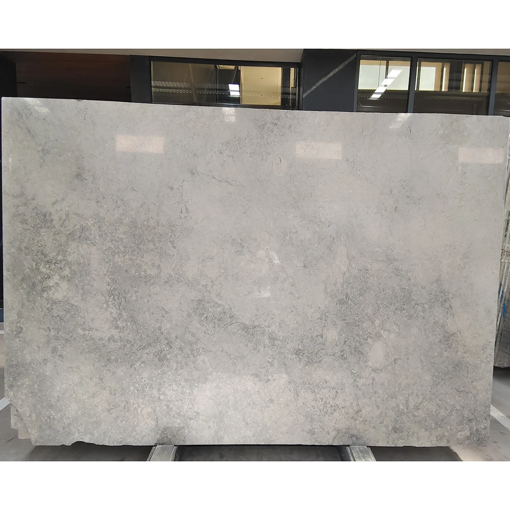 KINGS-WING French Blue Limestone Exterior Wall Cladding Material Natural Stone Counter Top Gray Tiles Slab Limestone