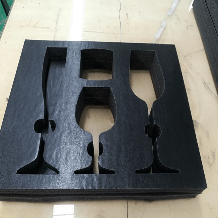 Производитель вина bottleEVAFoam подкладка внутренняя поддержка flockingevaPackaging подкладка Флокирование внутренняя поддержка упаковочный лист