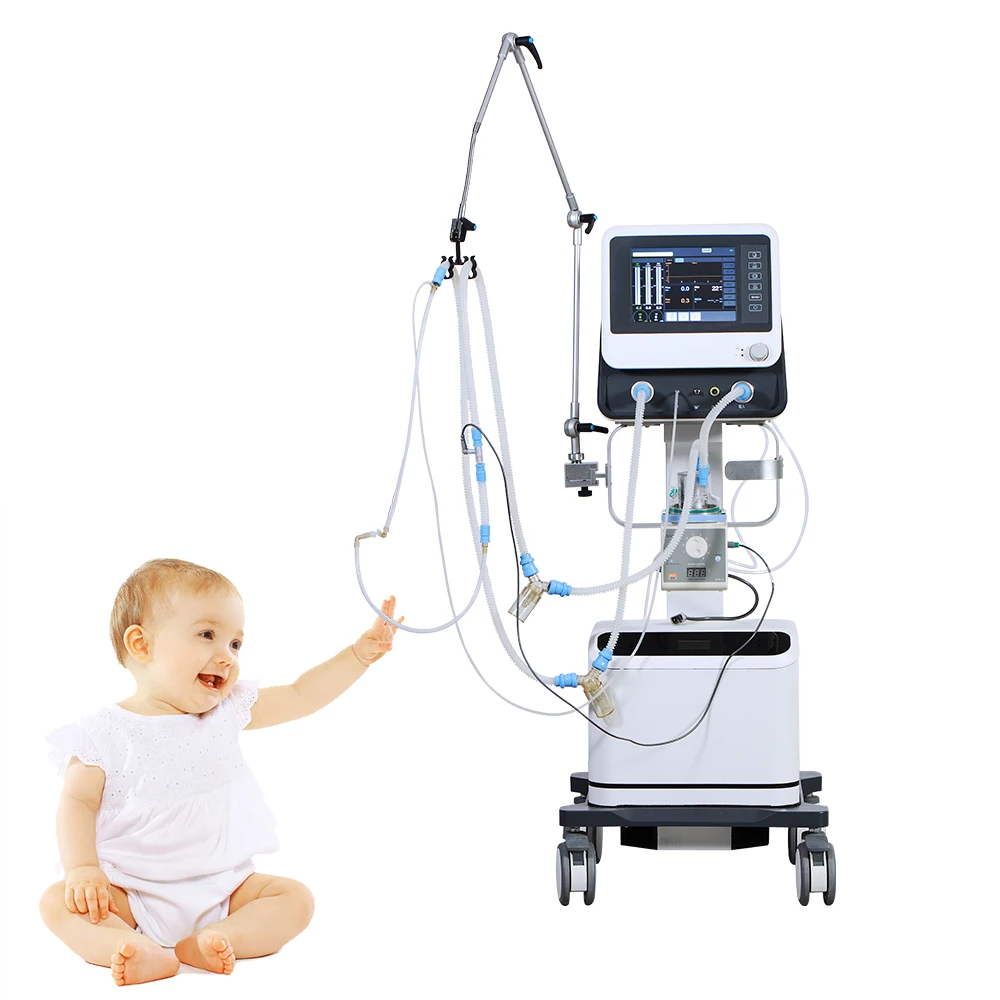Medical Equipment CPAP System Bubble Integration Breathing Circuit Design CPAP Neonatal