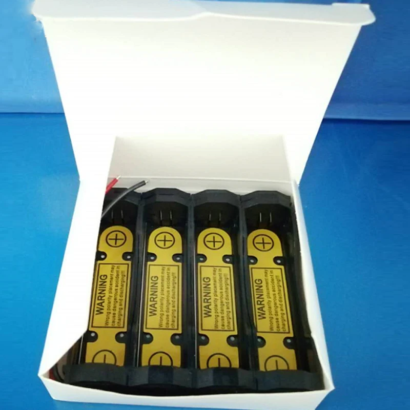 1S 2S 3S 4S 1P Factory supply 18650 cells 3.7v battery holder with BMS 14.8V battery holder