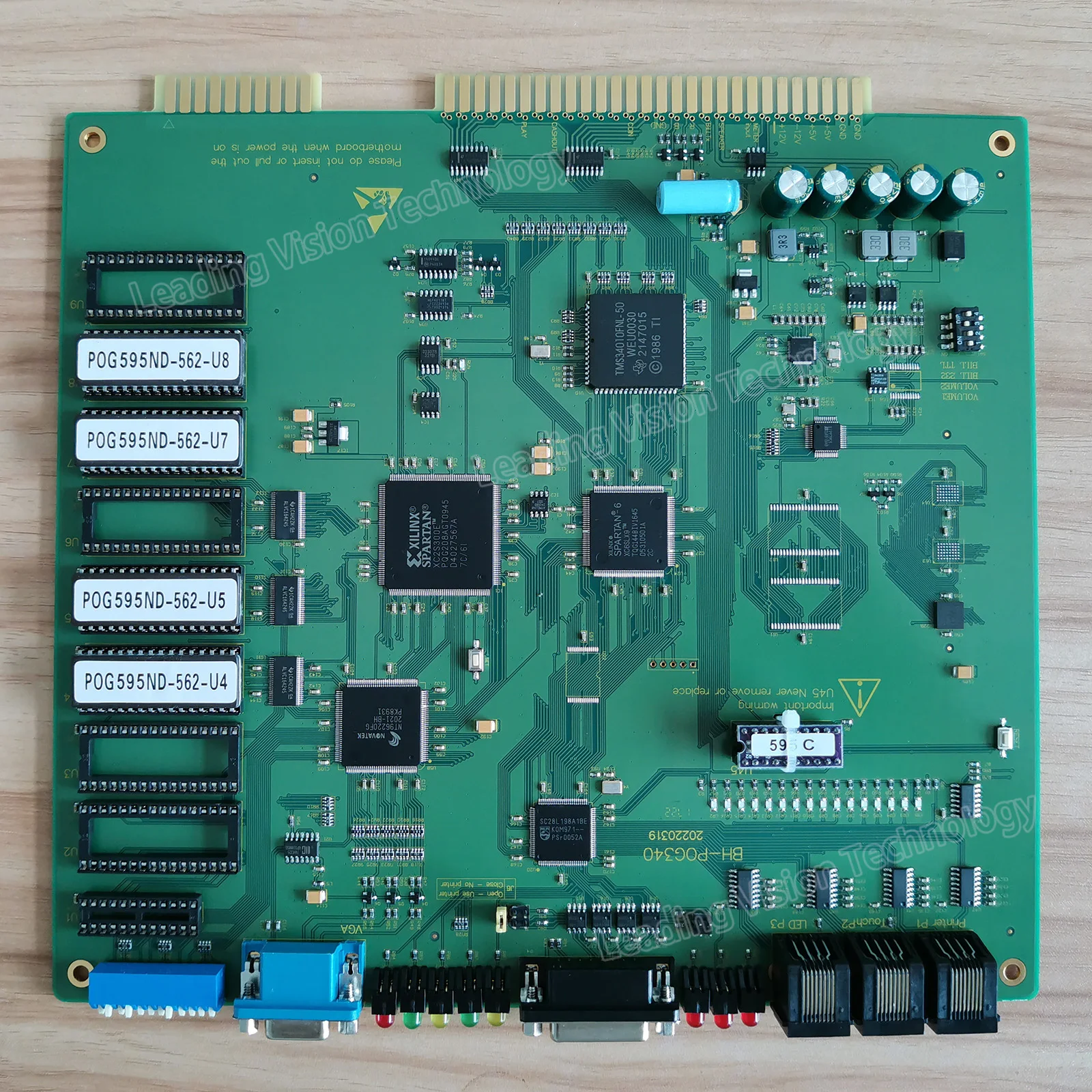 pot o gold 595 t340 POG 510 game board 580 pot o gold 510 580 595 pcb board