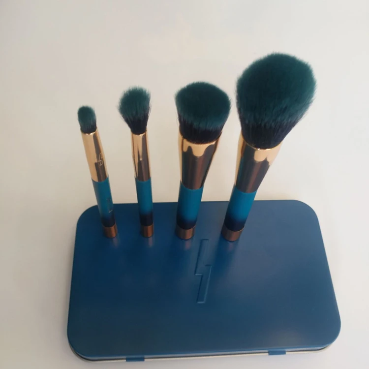 
New Design Magnetic Makeup Brush Set High Quality Low Moq Private Label Synthetic Make Up Brushes 