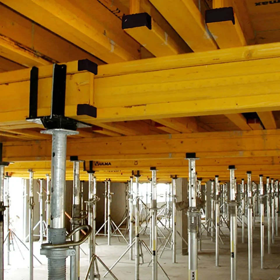 Building Material Acrylic Waterproof Painting H20 Timber Wood Beam For Formwork