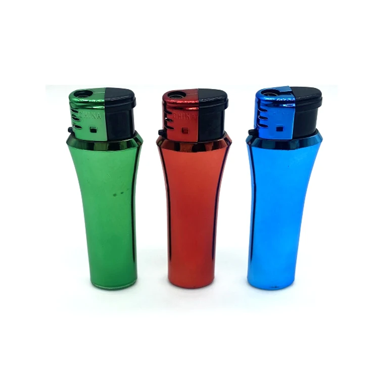 Vase Style Jet Flame Torch Lighter Cigarettes Custom Logo Print Modern Lighter
