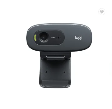 Веб-камера Logitech C270 C270i HD Vid 720P со встроенным микрофоном USB2.0, Мини Компьютерная камера, онлайн-чат