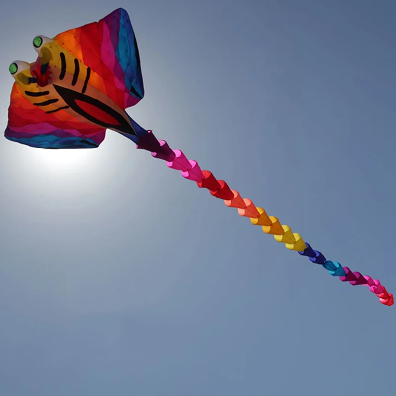 15M Soft Kite Nylon Inflatable Kite Tear Resistant Outdoor 30D Sports Activity