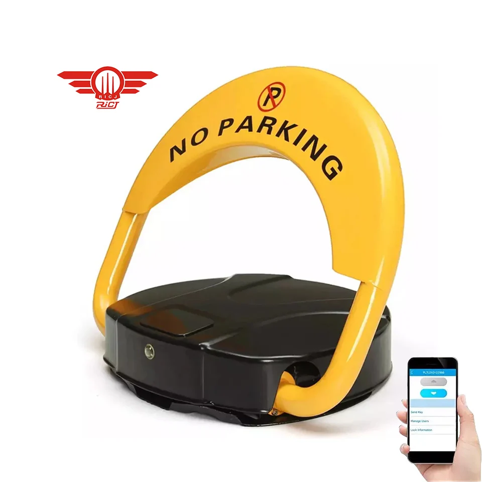 Low Noise Smart Private Parking Space Foldable Barrier Parking Lock Automatic Barriers For Car Parks