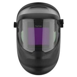 KeyGree Solar Automatic Welding Helmet True Color Filter 180 View Area Welding Shield MIG TIG ARC Welder Mask Side Windows