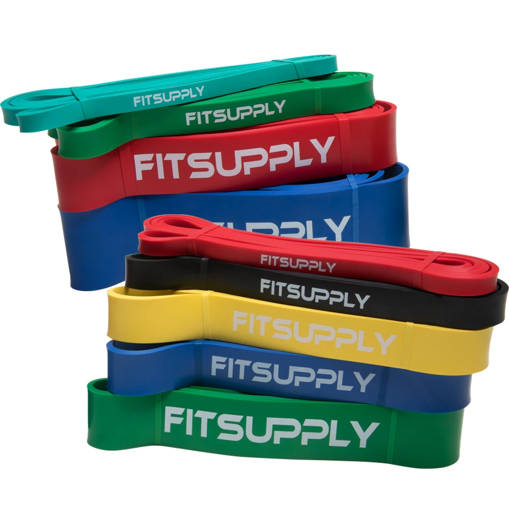 Latex custom printed pull up assist band / heavy duty resistance bands / power bands resistance bands custom logo