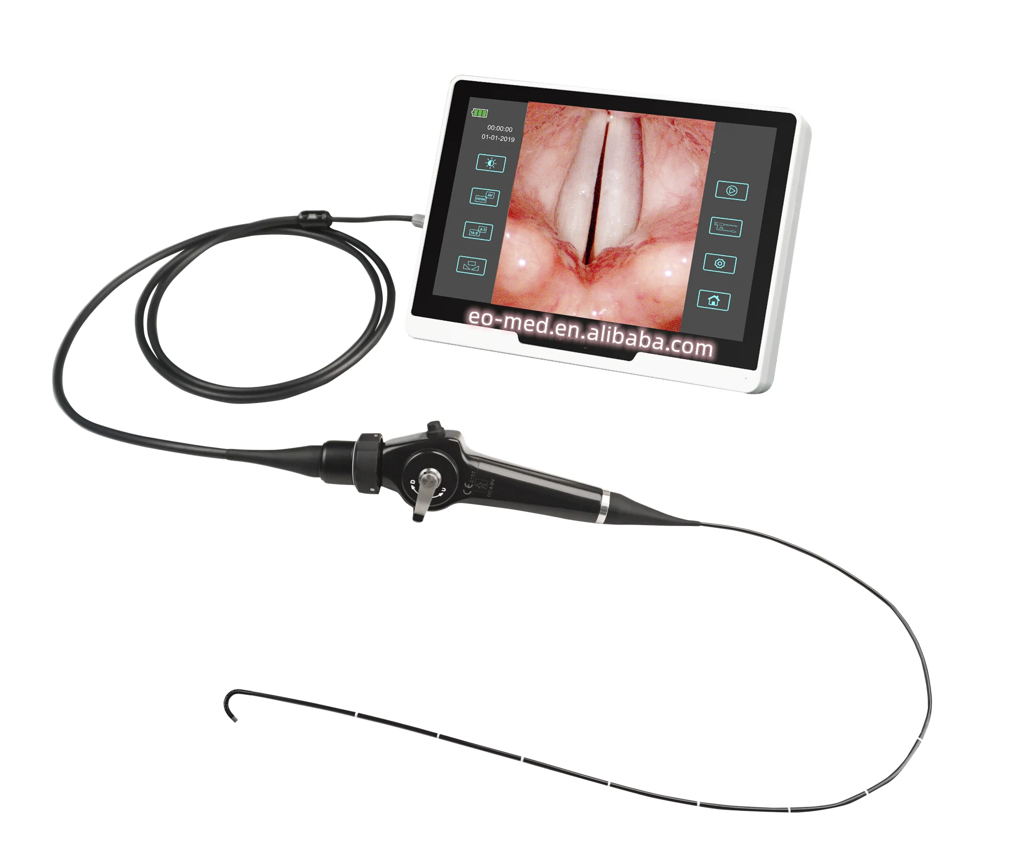 Handheld Type Flexible Video Intubation Laryngoscope for Difficult Endoscope With High Quality Image FVL05 Series