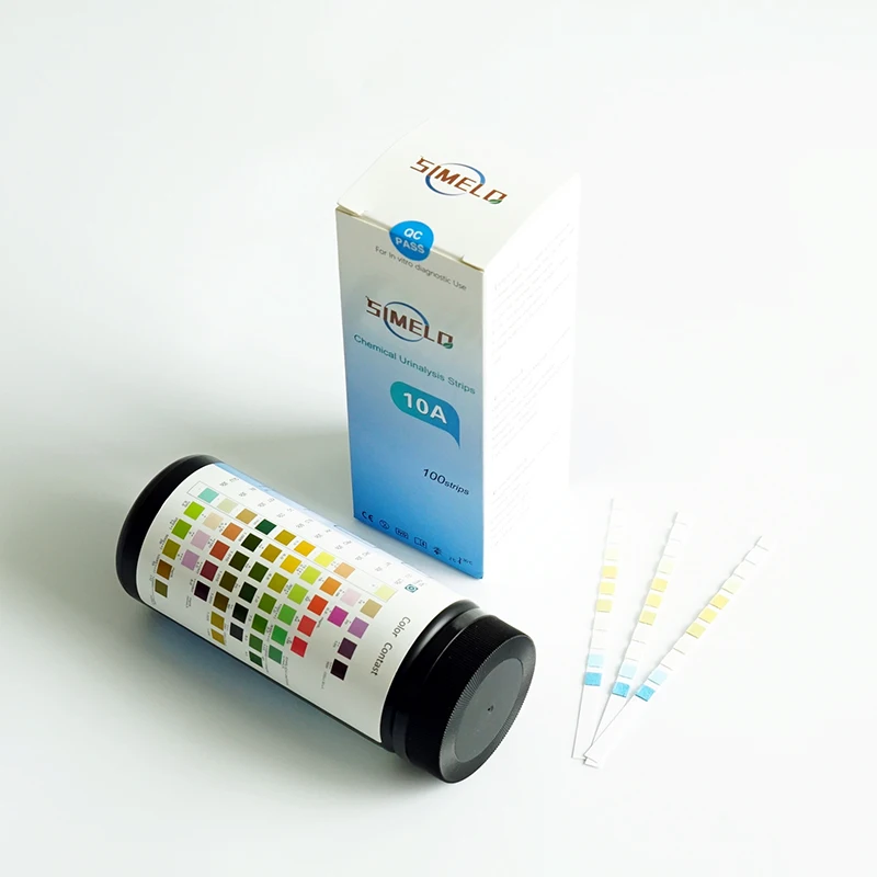 10 Parameters Urinalysis Reagent Microalbumin Test Urine Strips