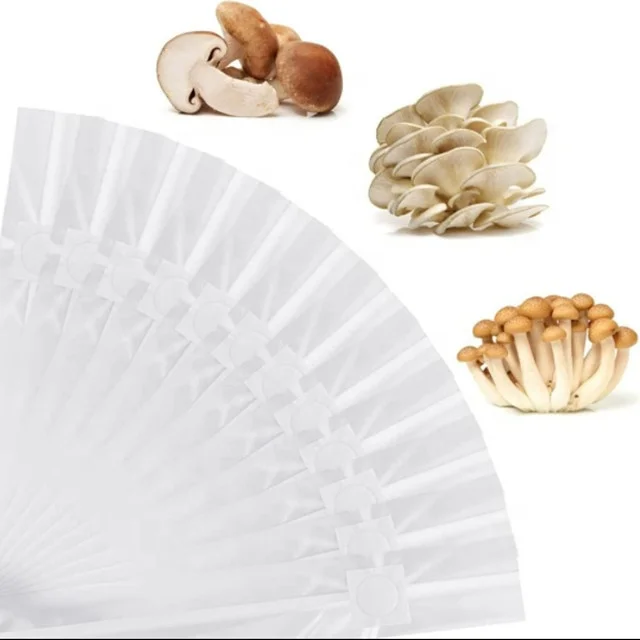 Mushroom Bags For Grower Ready To Inoculate 320Mm X650Mm Grow Liquid Culture Mushroom Growing Bags