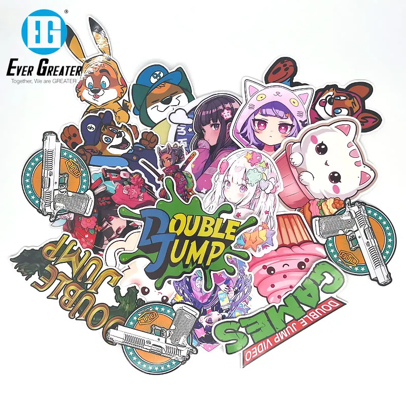 Hot Selling Personalized Adhesive Stickers Die Cut Sticker Custom