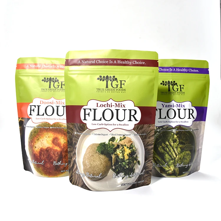 High Quality Custom Made Ziplock Stand Up Pouch Seasoning Packaging Bags