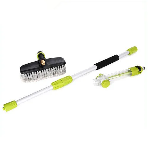 Лидер продаж, Новая высококачественная индивидуальная щетка для мытья автомобилей с длинной ручкой и дозатором мыла