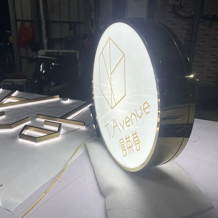 Custom Light Box Sign Store Wall Hanging Double Sided Led Signs Outdoor Blade Signage Led Light Box For Business Sign