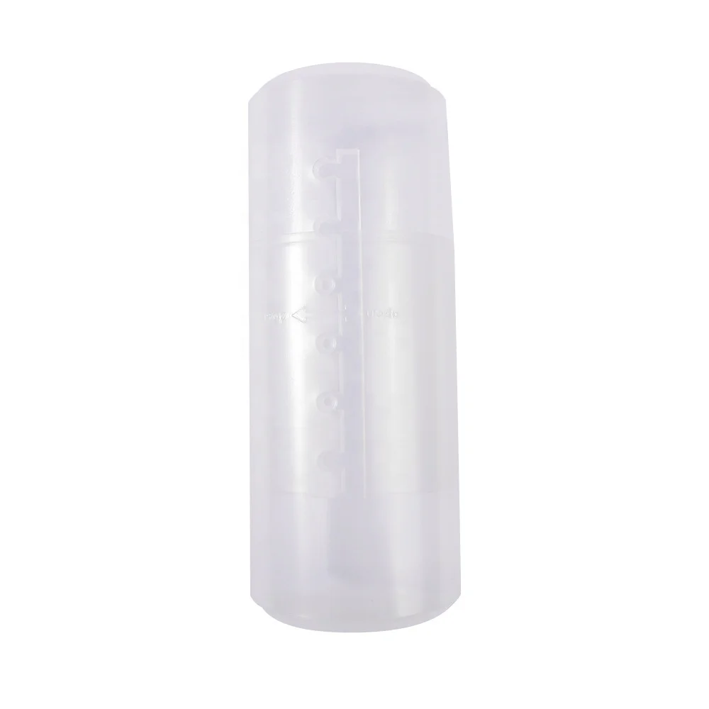 Plastic Portable Organizer Travel Pen Cylinder Cups  Dust-proof Brushes Storage Case Retractable Nail Art Makeup Brush Holders