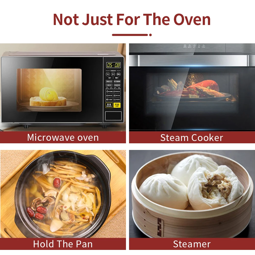 Wholesale Black Greaseproof Oven Mitts Professional Commercial Extra Long Polyester Heat Resistant Waterproof Cotton Oven Gloves