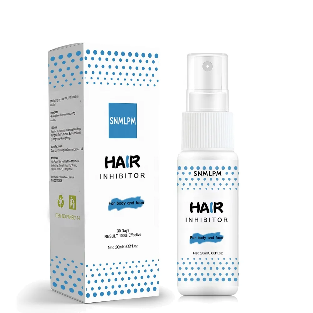 OEM Supplier Natural Painless Semi Permanent Hair Removal Stop Growth Spray for Woman
