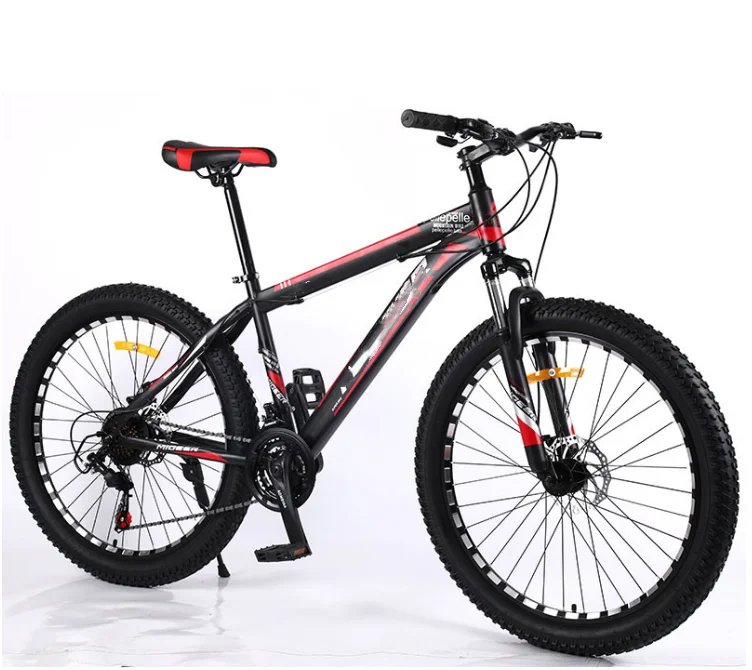 Hot selling double disc brake shock absorption bicycle 26 inch 29 inch mountain bike 3.0 thick tire model bicycle
