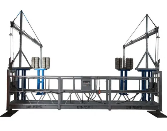 Suspended Scaffolding Construction Gondola Lift Aerial Construction Bridge For Cleaning Tall Buildings Glass