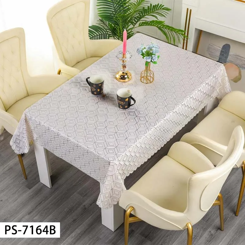Kinshun Durable and Easy-to-Clean PVC Covering for Superior Protection Against Water and Stains Oil Tablecover
