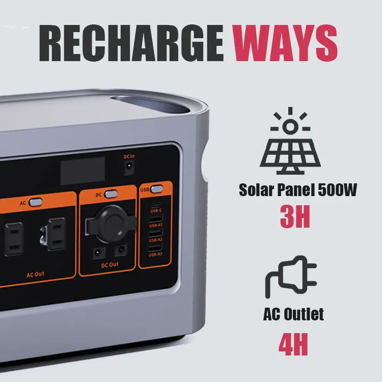 Hot Selling Camping Electronics Portable Power Station 300W with AC/DC/USB/ Output Ports