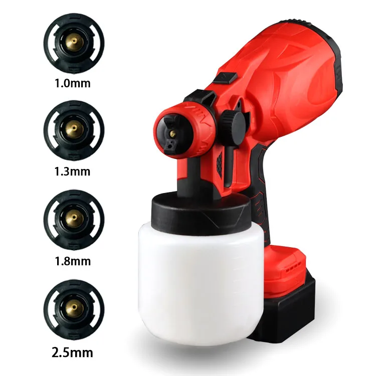 professional plastic paint cordless spray gun CSG004 water rain gun spray