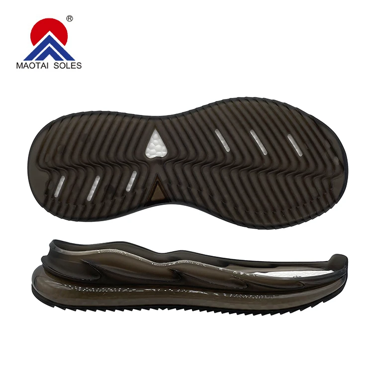 2024 New Coming Transparent Non-Slip High Elastic Tpu Air Cushion Shoe Sole