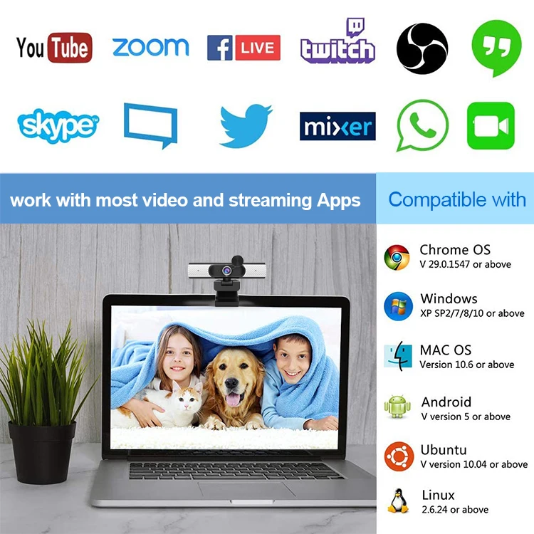  Amazon горячие продажи C500 3-в-1 Webcam1080P usb камера Встроенные динамики и микрофон для видеоконференций запись