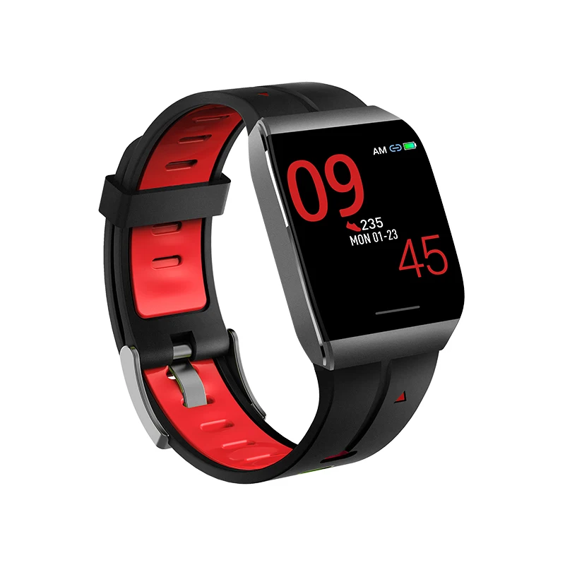 
High Quality Real Time Heart Rate Monitor Waterproof Smart Bracelet Intelligent Wristband Smart Watch With Touch Screen 