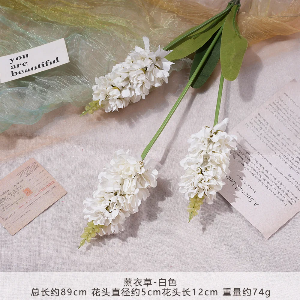 Lavender handmade artificial flowers