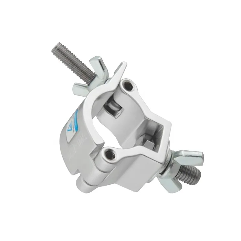 Silver Stage Lighting Truss Clamp For 46-58mm Tubing Alloy Truss Clamp