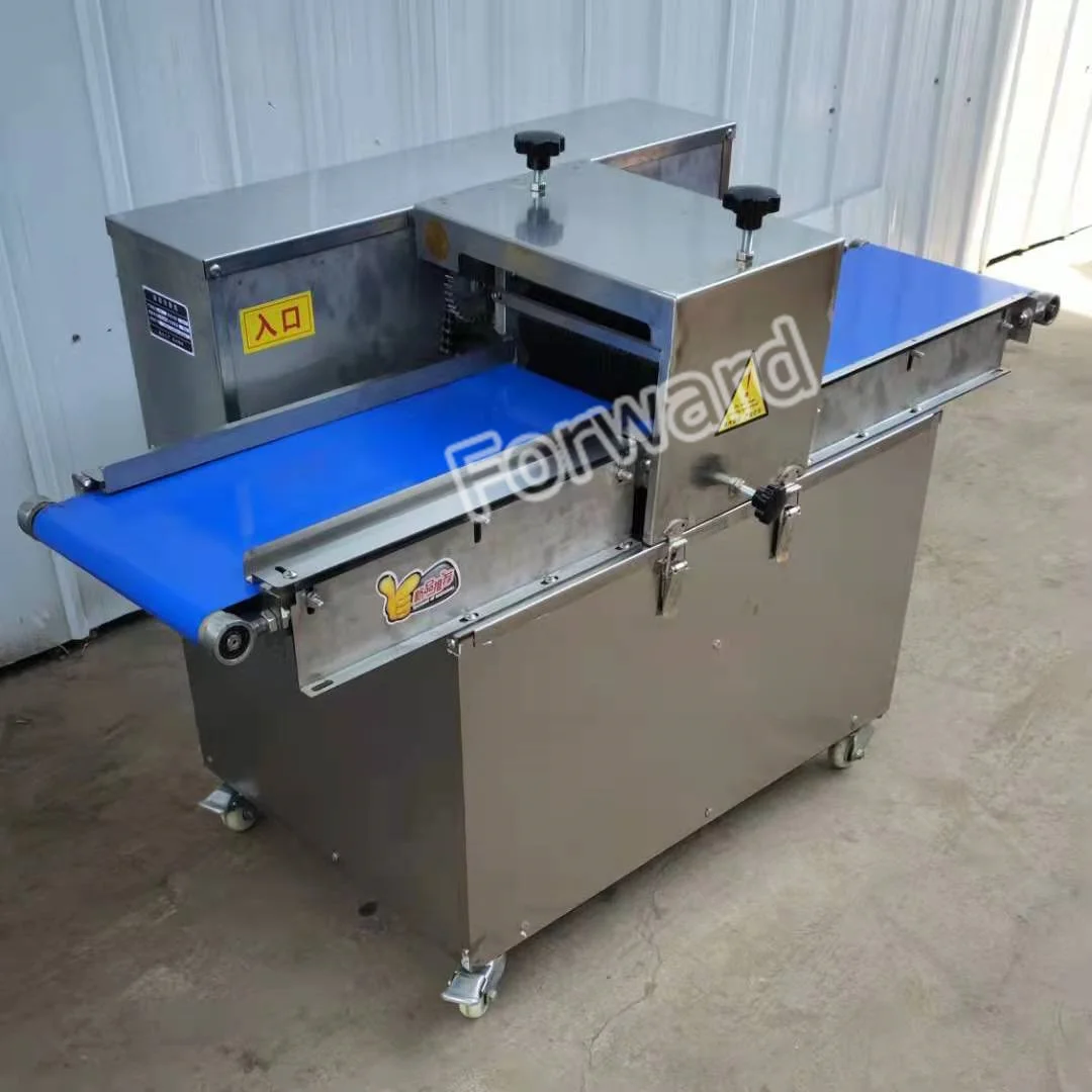 40CM width belt Flake pork meat cutting slicing machine/chicken Breast slice making machine/fresh beef jerky slicer