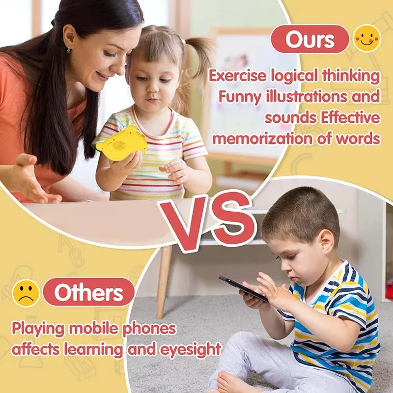 2023 Hot Selling Mini LCD Learning Toys for Kids Battery Operated Spelling Toy Musical Style for Capsule Toys Collection in 2024