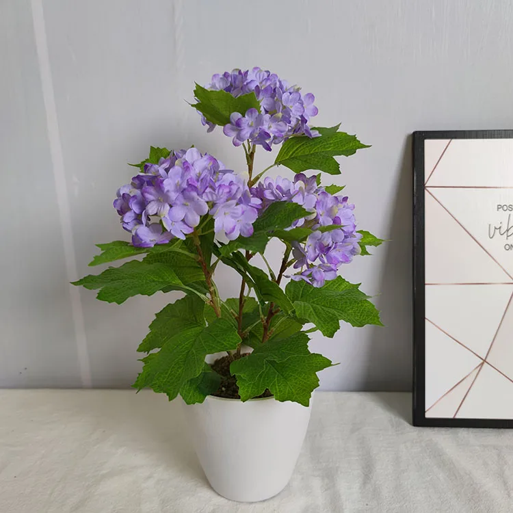 Realistic Fake Plants Rosemary Plant Mini Potted Flower Artificial Plants Pot for Bathroom Home decoration