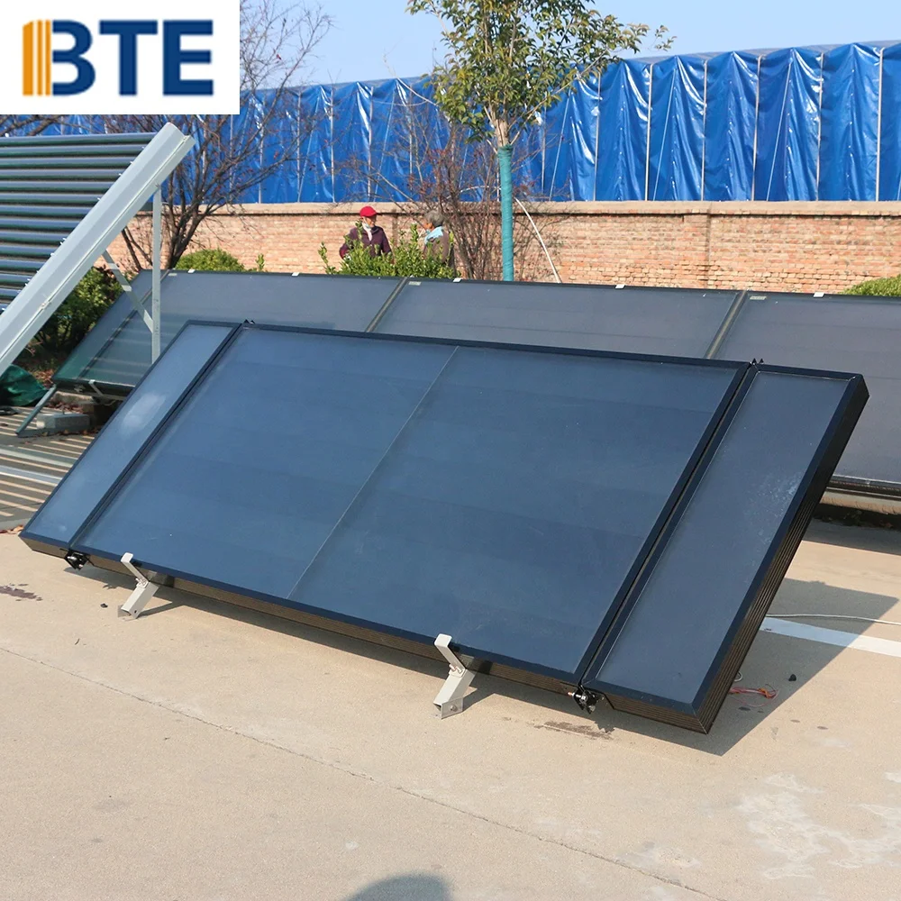 High efficiency 5 years warranty hot air solar collector with flat plate solar collectors
