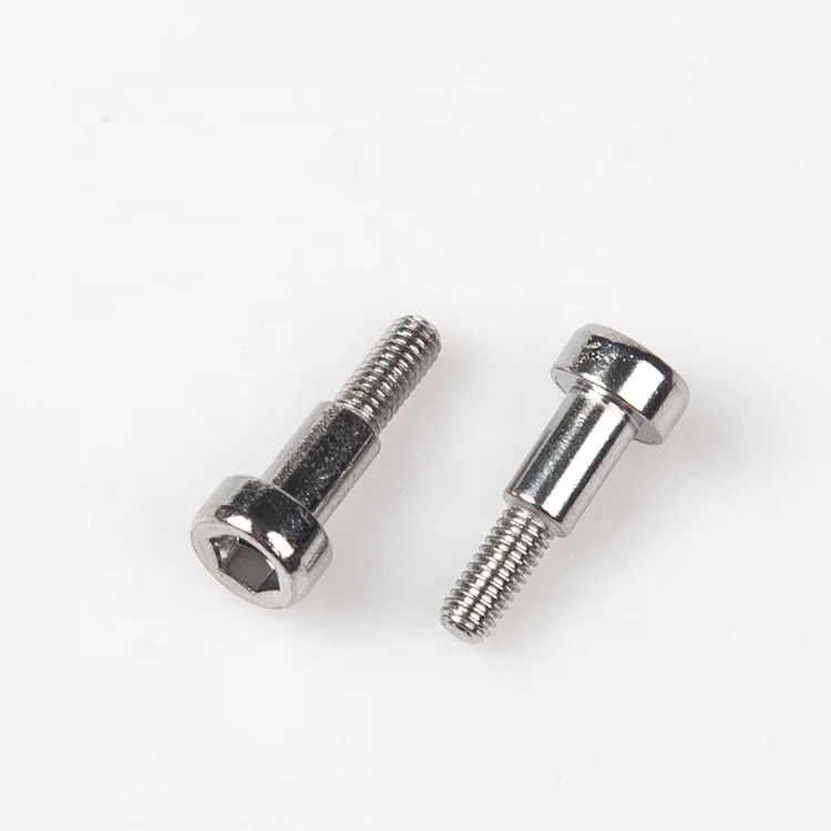 steel galvanized inner six angle round head hexagon socket step low profile shoulder bolts