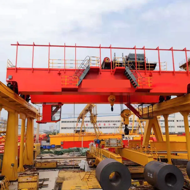 Chinese Manufacture Heavy Duty Foundry Ladle Overhead Casting Crane Ceiling Bridge Launcher Crane